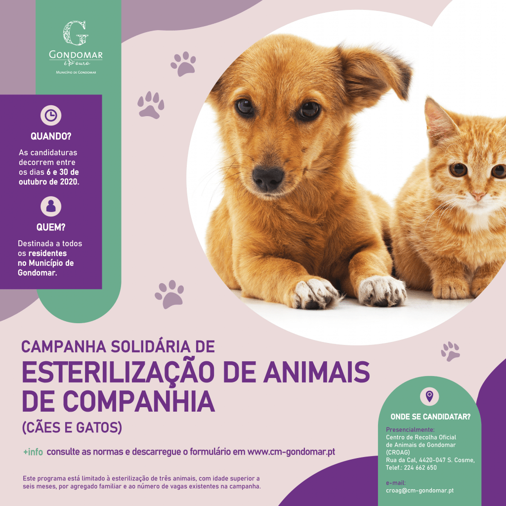 Campanha Solidária De Esterilização De Animais De Companhia - Câmara 